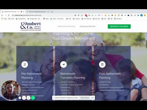 StoryBrand Website Walkthrough - Financial Planning